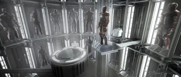 Diseños conceptuales para Iron Man 3