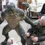 Maqueta del Lagarto de The Amazing Spider-Man