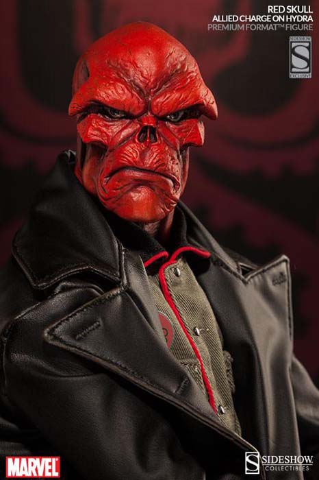 Figura de Cráneo Rojo de Sideshow Collectibles