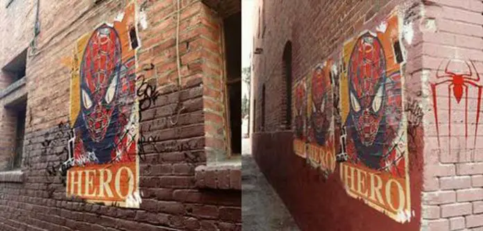 Graffiti de The Amazing Spider-Man 2: El Poder de Electro