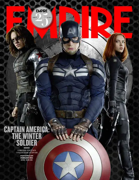 Portada de Empire para Capitán América: El Soldado de Invierno