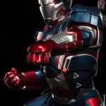 Figura de Iron Patriot de Iron Man 3 de Sideshow Collectibles