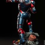 Figura de Iron Patriot de Iron Man 3 de Sideshow Collectibles