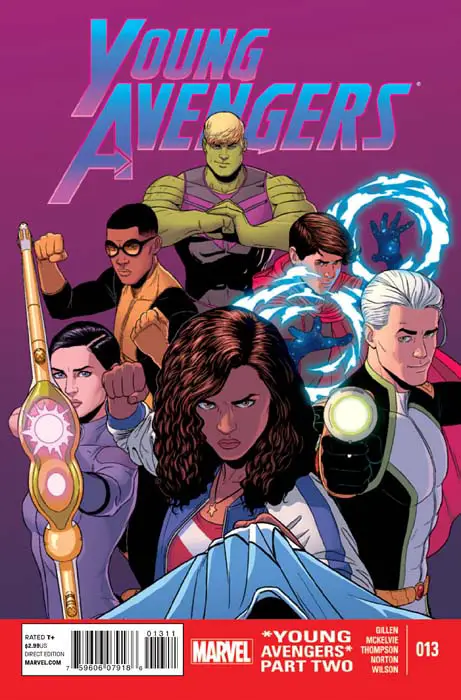 Portada de Young Avengers Nº 13