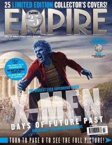 Bestia de X-Men: Días del Futuro Pasado en portada de Empire