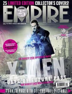 Hombre de Hielo de X-Men: Días del Futuro Pasado en portada de Empire