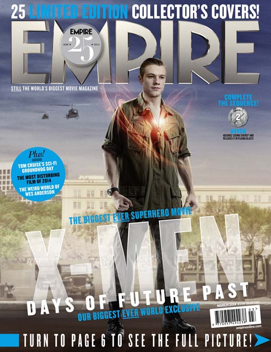 Kaos de X-Men: Días del Futuro Pasado en portada de Empire