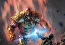 Diseños conceptuales de Thanos para el juego Marvel: War of Heroes Diseños conceptuales de Thanos para el juego Marvel: War of Heroes