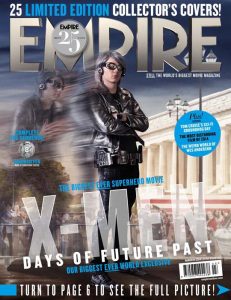Mecurio de X-Men: Días del Futuro Pasado en portada de Empire