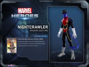 Rondador Nocturno en Marvel Heroes