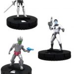 Figuras HeroClix de los Guardianes de la Galaxia