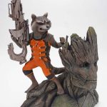 Busto de Groot/Mapache Cohete de Kotobukiya