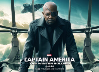 No habrá mucho Nick Furia en Los Vengadores: La Era de Ultrón Póster de Nick Furia en Capitán América: El Soldado de Invierno