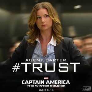 Confía en Sharon Carter en Capitán América: El Soldado de Invierno