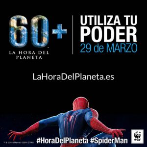 La Hora del Planeta con Spiderman