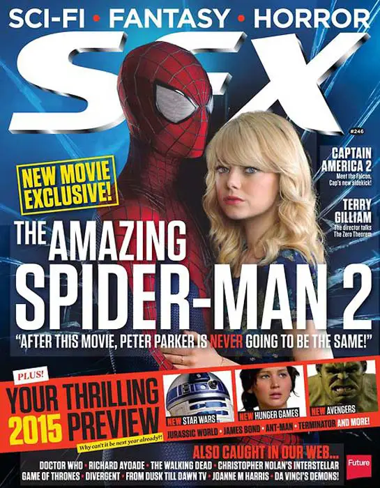 The Amazing Spider-Man 2: El Poder de Electro portada de SFX