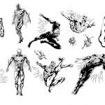 Bocetos del nuevo Spiderman 2099