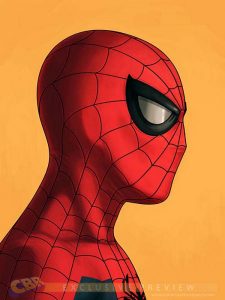 Spiderman en Mike Mitchell x Marvel x Mondo