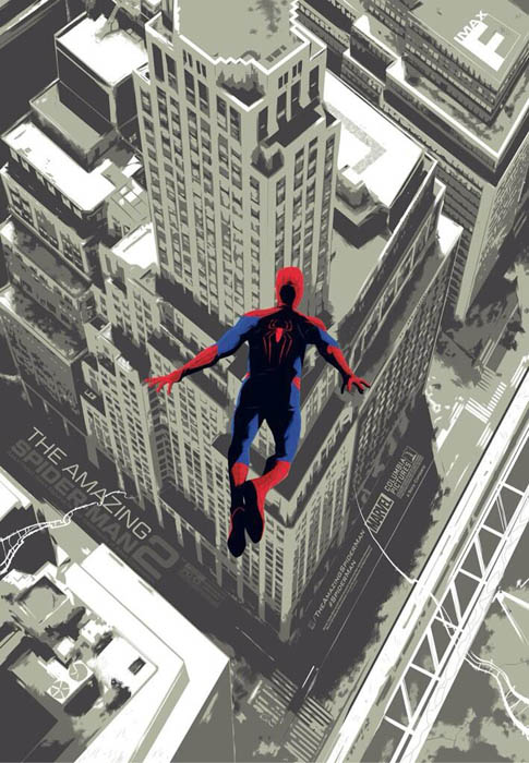 Póster IMAX para The Amazing Spider-Man 2: El Poder de Electro
