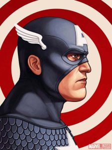 Mike Mitchell x Marvel x Mondo Capitán América