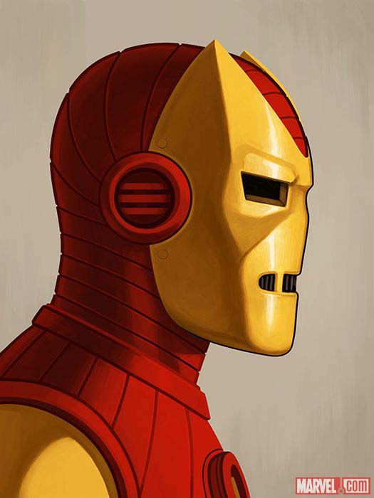 Mike Mitchell x Marvel x Mondo Iron Man