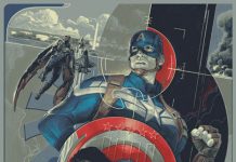 Vídeo sobre los VFX del coche de Nick Furia en Capitán América: El Soldado de Invierno Póster de Mondo de Capitán América: El Soldado de Invierno