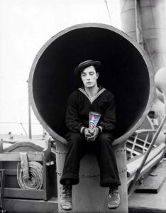 Buster Keaton con Cornetto