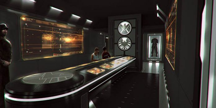 Diseño conceptual de Marvel's Avengers S.T.A.T.I.O.N.