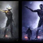 Diseños conceptuales de los Centinelas de X-Men: Días del Futuro Pasado