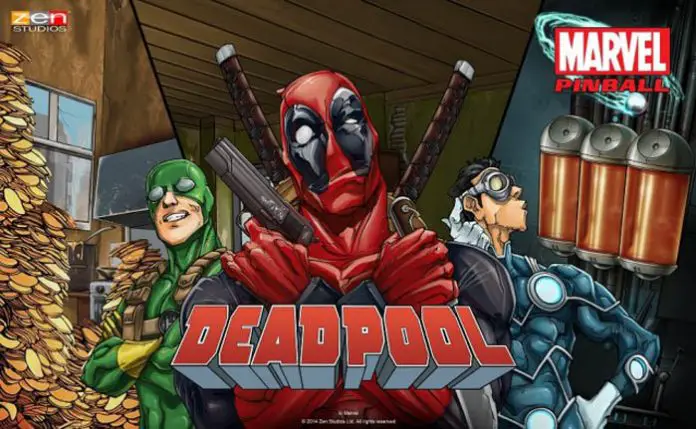 Deadpoll-Marvel-Zen-Pinball Mesa de Masacre para Marvel Pinball