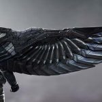 Diseño conceptual del Halcón para Capitán América: El Soldado de Invierno