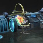 Diseño conceptual para Los Cuatro Fantásticos inspirado en Jack Kirby