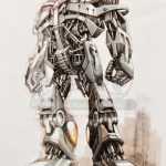 Diseño conceptual de Centinela para X-Men 2