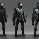 Diseños de soldados de Bolivar Trask para X-Men: Días del Futuro Pasado