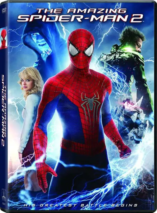 Nueva carátula para el DVD de The Amazing Spider-Man 2