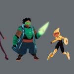 Diseños conceptuales de 6 Héroes