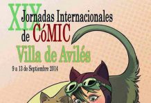 Cartel de las XIX Jornadas Internacionales del Cómic Villa de Avilés XIX Jornadas Internacionales del Cómic Villa de Avilés