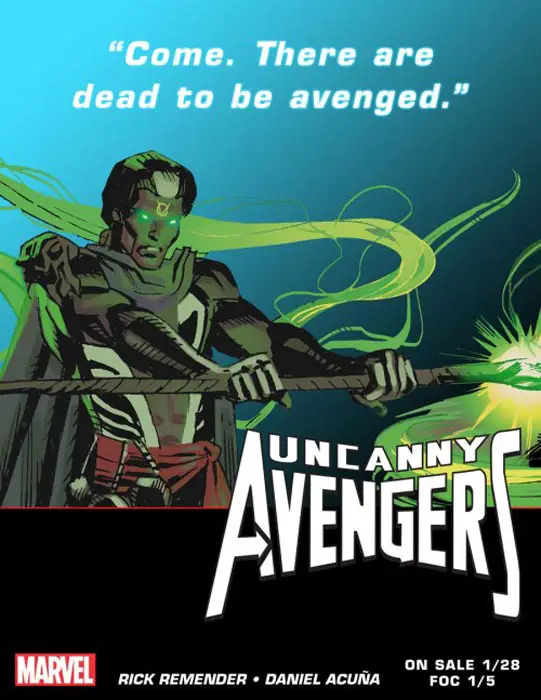 Teaser de Hermano Vudú en Uncanny Avengers