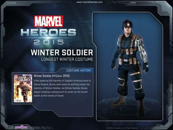 Soldado de Invierno para Marvel Heroes 2015