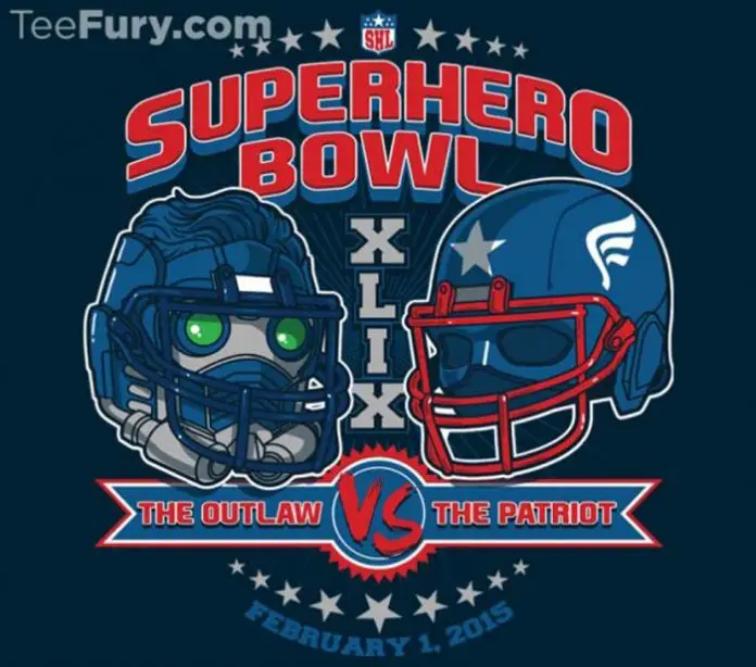 teefury-chris-v-chris Chris Pratt vs. Chris Evans en la Super Bow lXLIX