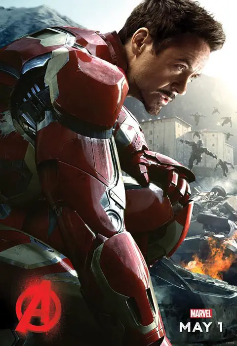 Nuevo Póster De Iron Man Para Vengadores La Era De Ultrón