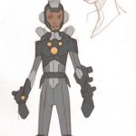 Diseño para Armor Wars de Secret Wars