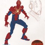 Diseño para Armor Wars de Secret Wars