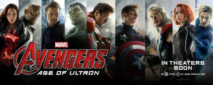 Banner de personajes de Vengadores: La Era de Ultrón