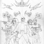 Creación de portada de Star Wars Nº 1 por John Cassaday