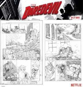 Joe Quesada y Daredevil - 27 días