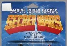 Vistazo a tres portadas alternativas para Secret Wars simulando ser figuras de los años 80 Secret Wars Nº 1