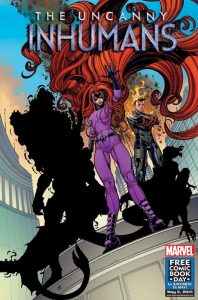 Uncanny Inhumans del FCBD 2015