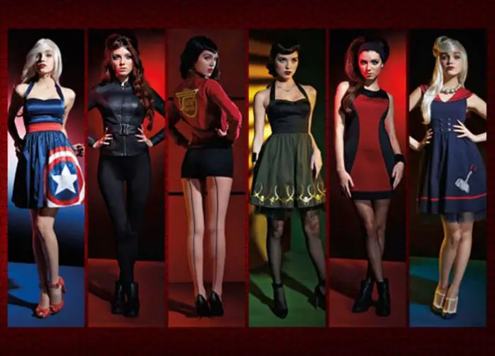 ropa-hot-topic-vengadores-la-era-de-ultron-1 Línea Hot Topic de Her Universe basada en Vengadores: La Era de Ultrón