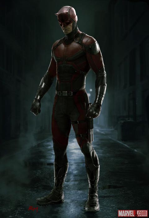 Diseño conceptual para Daredevil